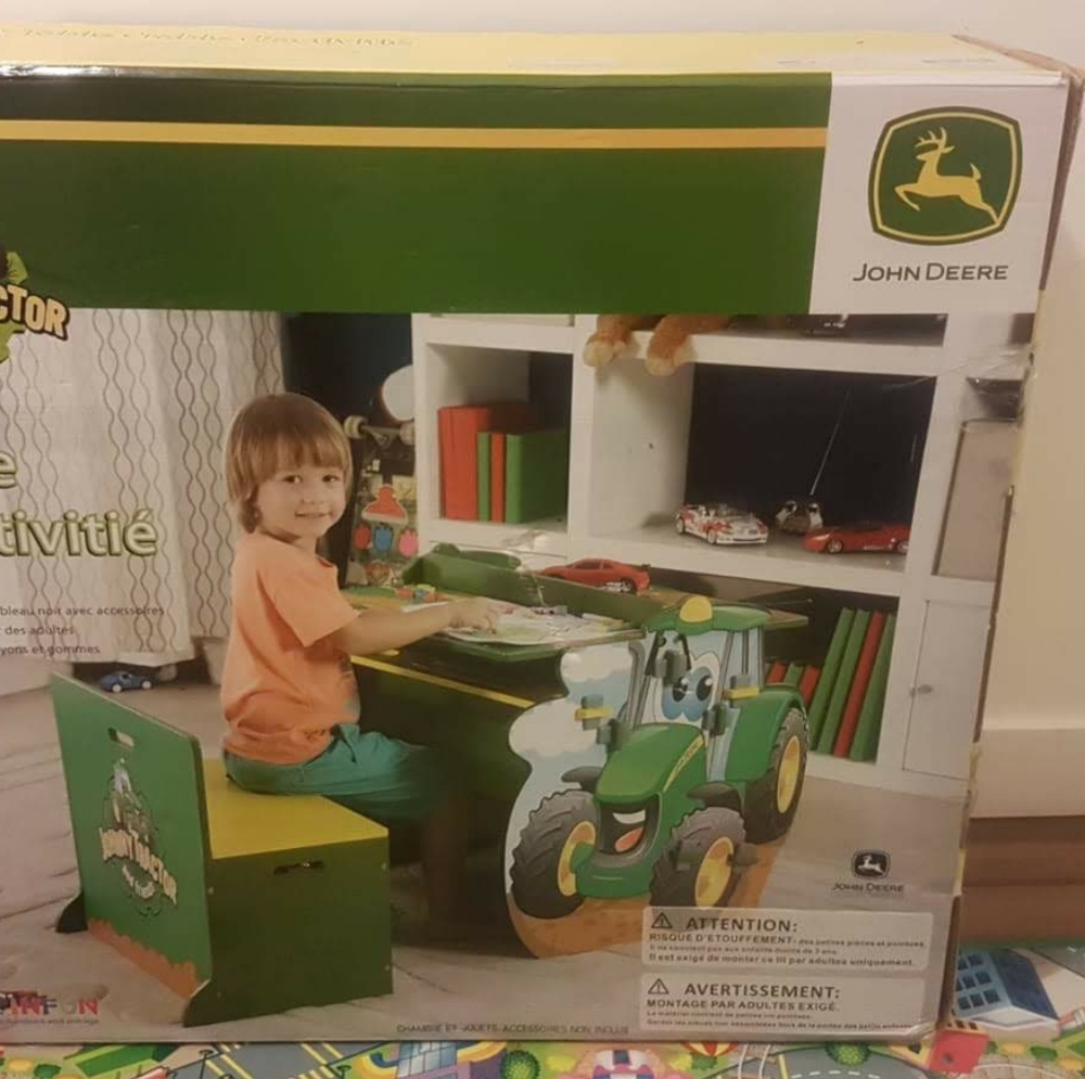 Johnny Tractor Activity Table